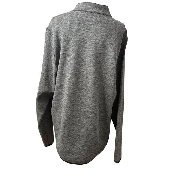 Mens Sport-Tek Gray Quarter-Zip Pullover Sweatshirt Size XL - Picture 3 of 12